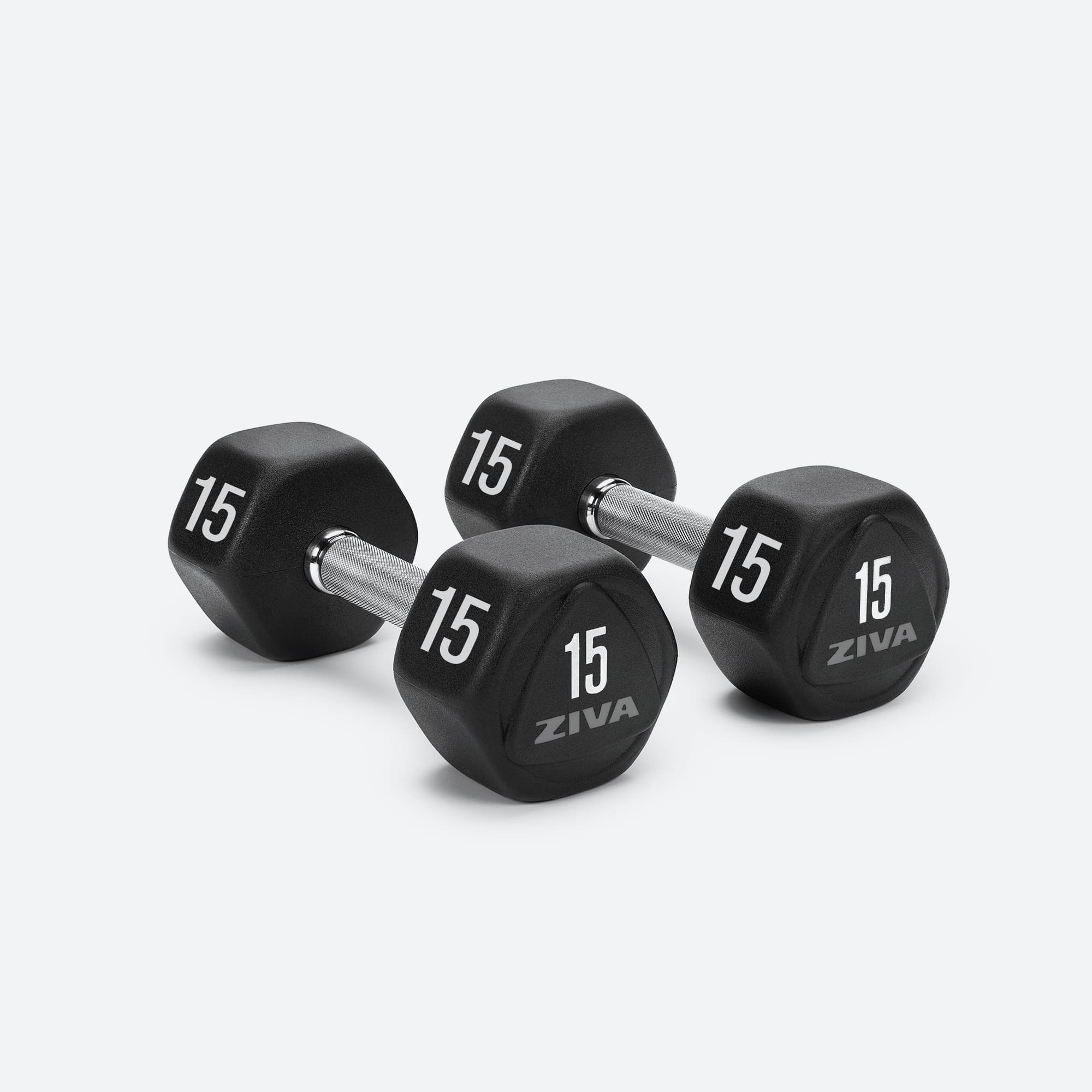 HIIT RPU HEXAGON DUMBBELL (FLORESCENT INK)