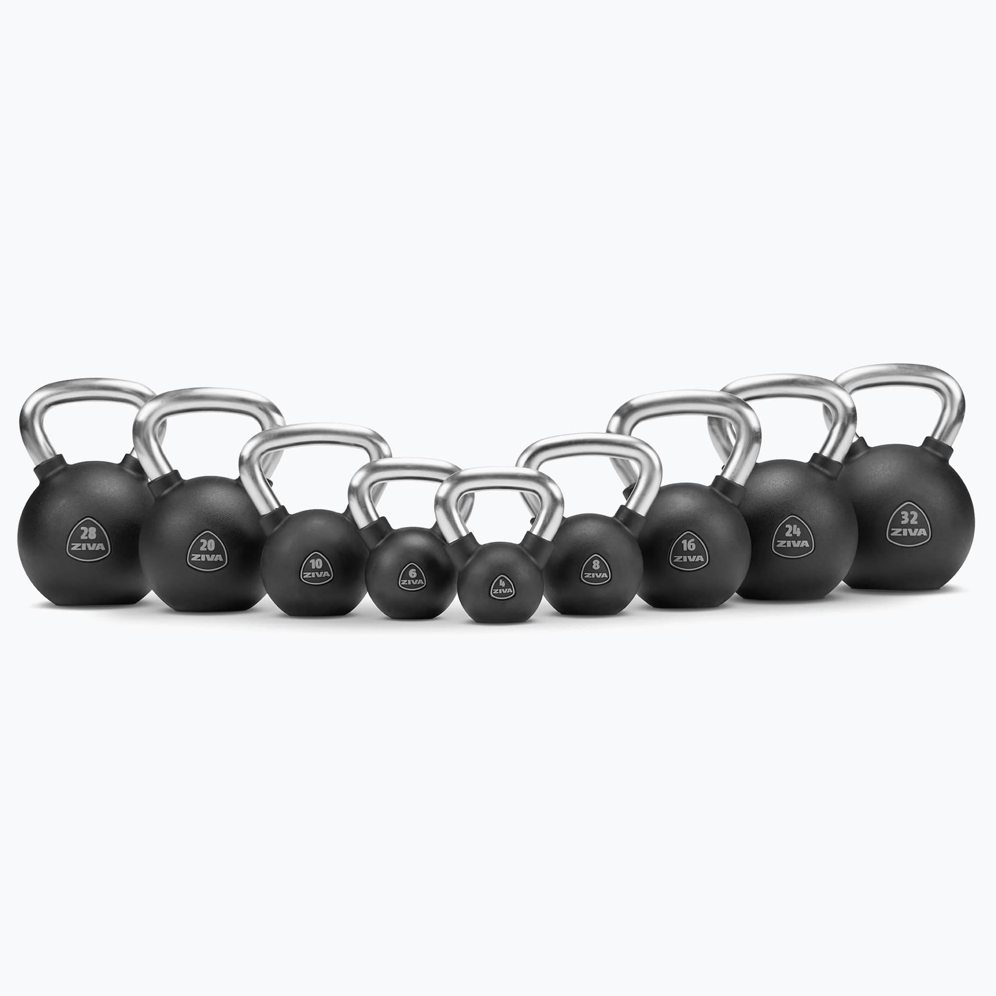 PERFORMANCE VIRGIN RUBBER KETTLEBELLS