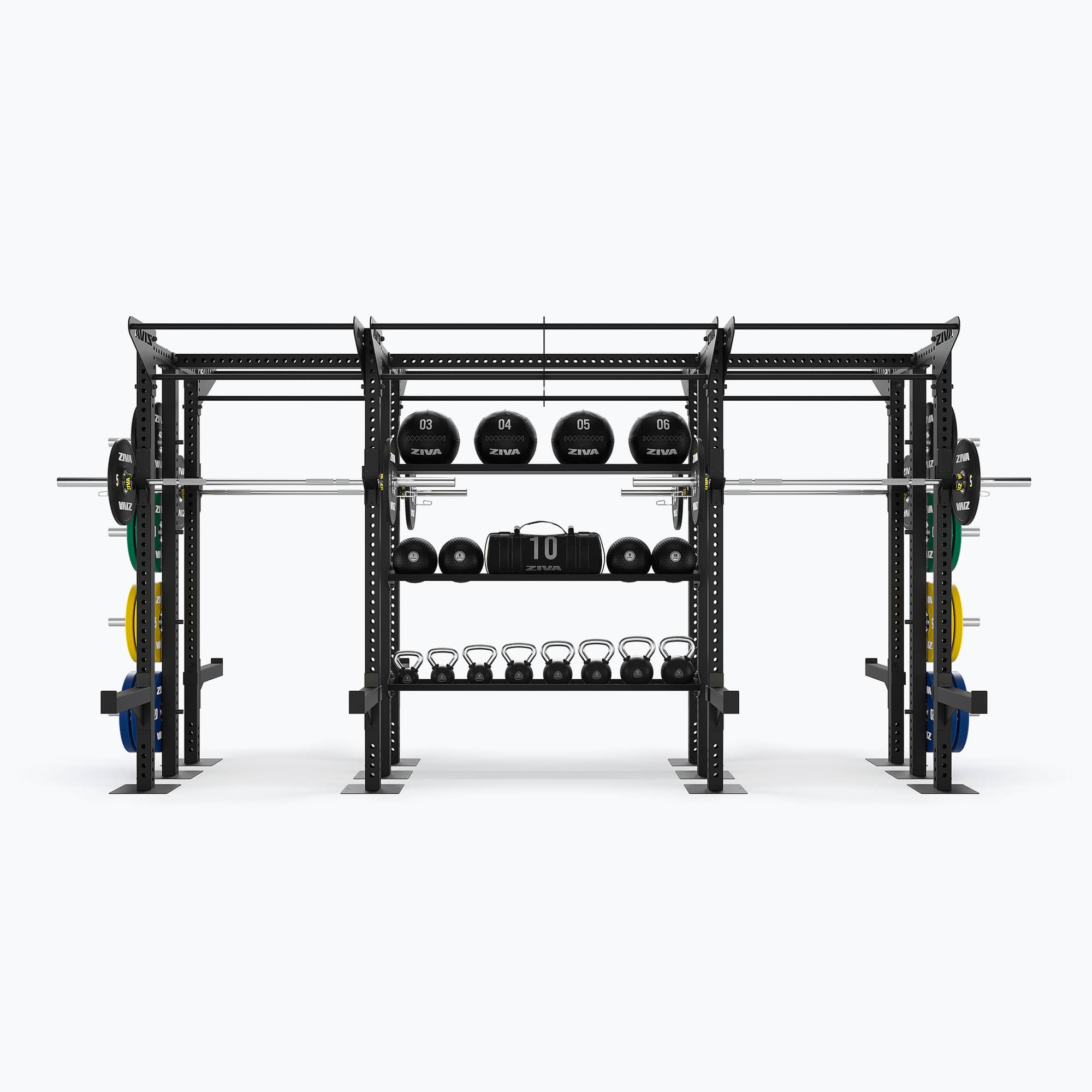 XP 14' DOUBLE SIDED FREE STANDING SPACE SAVING RIG