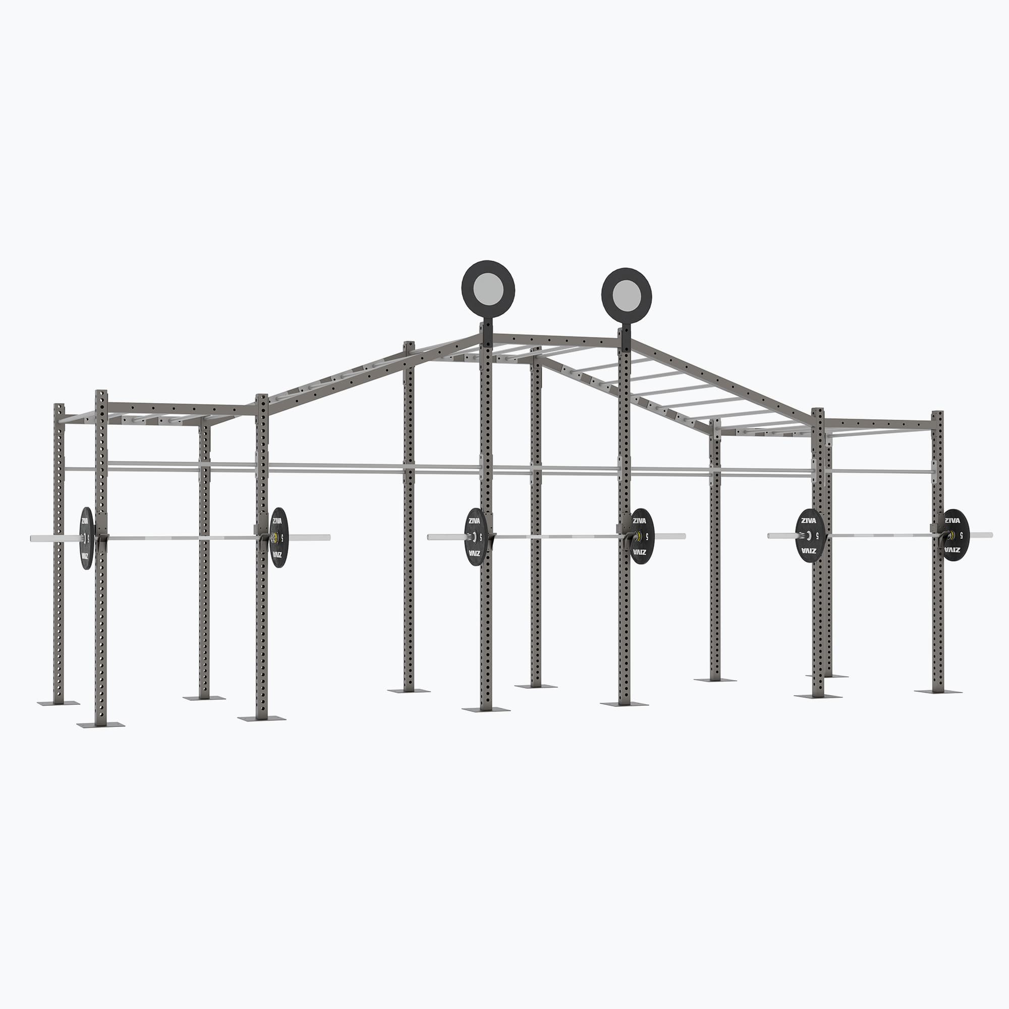 XP 24’ FREESTANDING RIG WITH MONKEY BARS