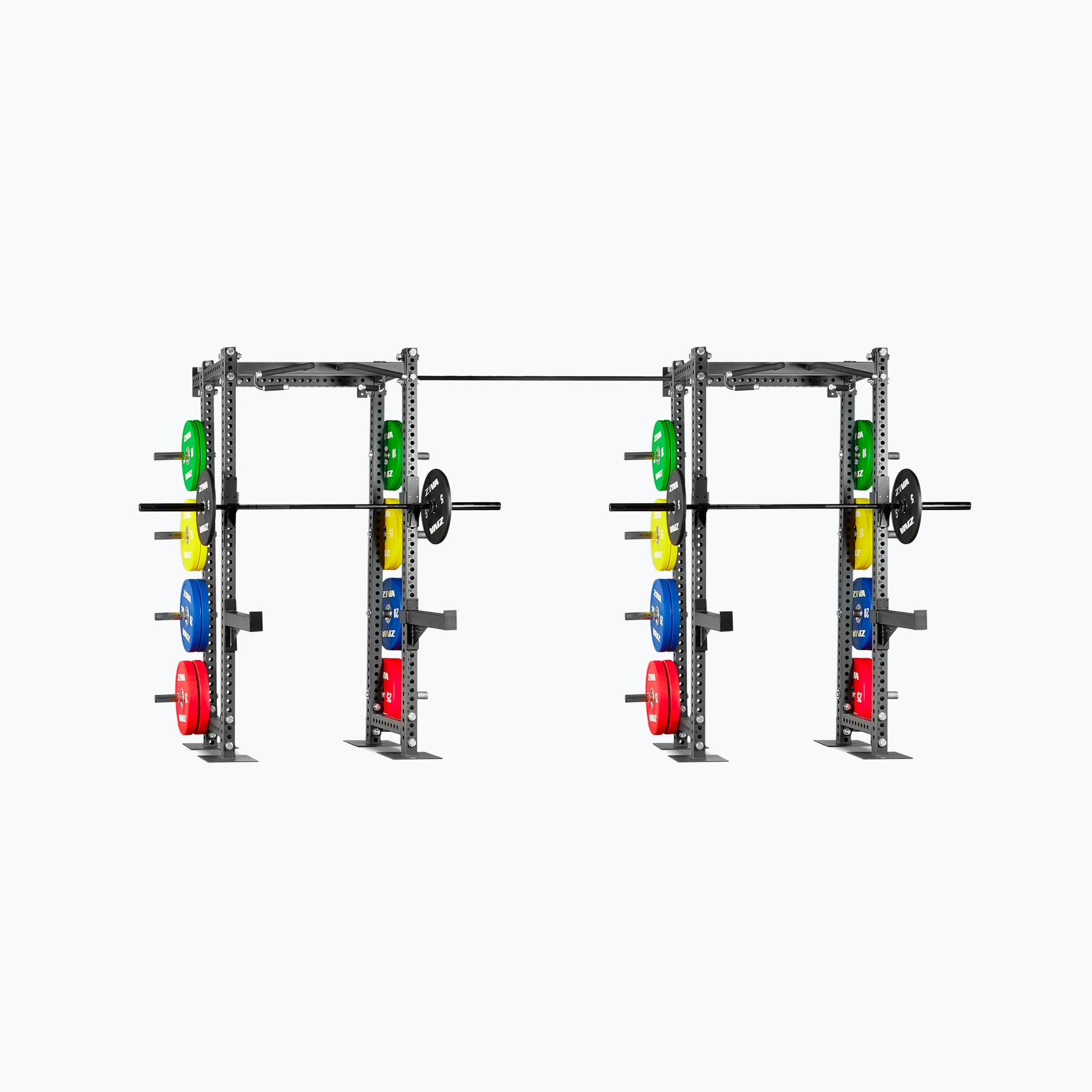 XP WALL HALF RACK + SINGLE PULL UP BAR