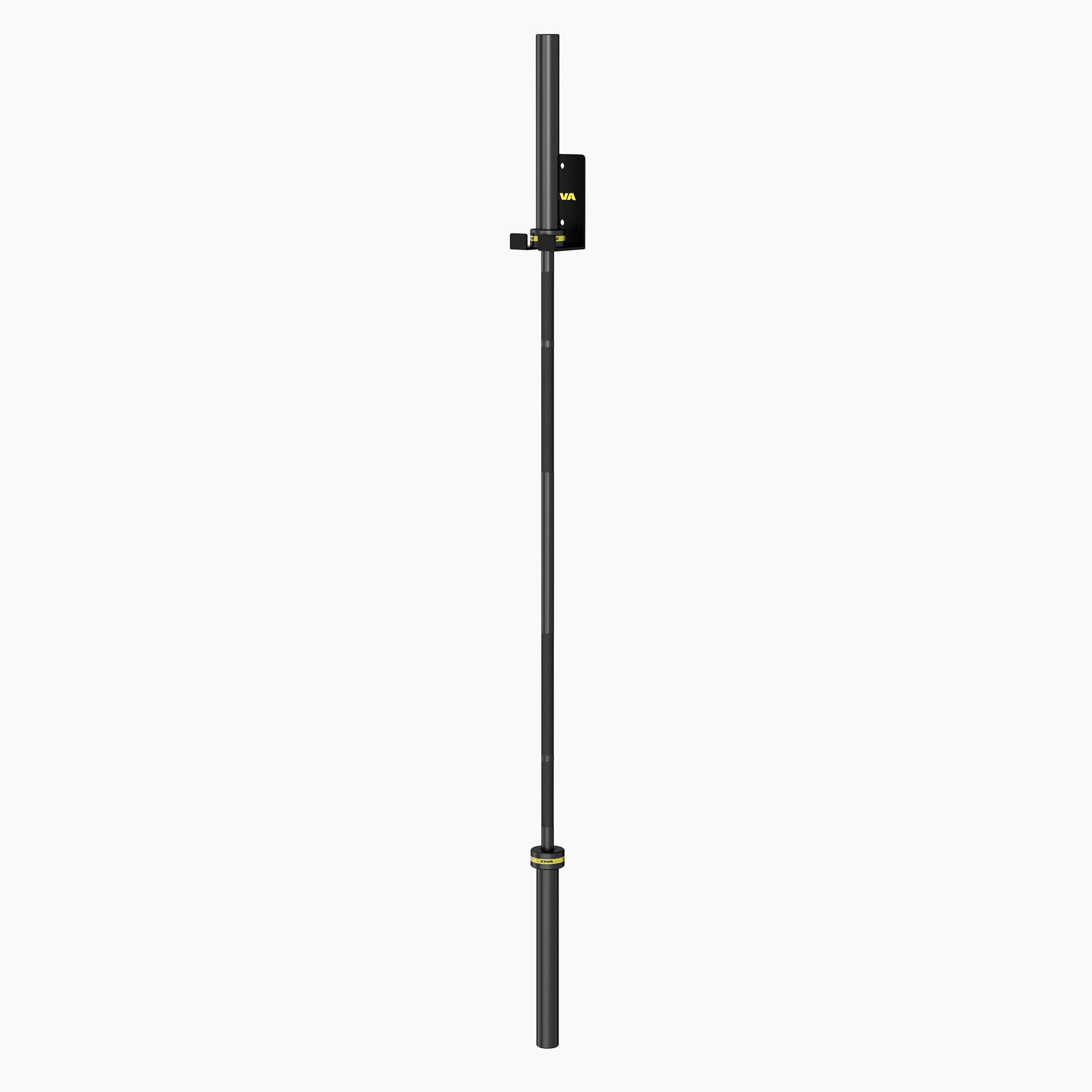 ZIVA WALL MOUNTED SINGLE OLYMPIC BAR STORAGE RACK