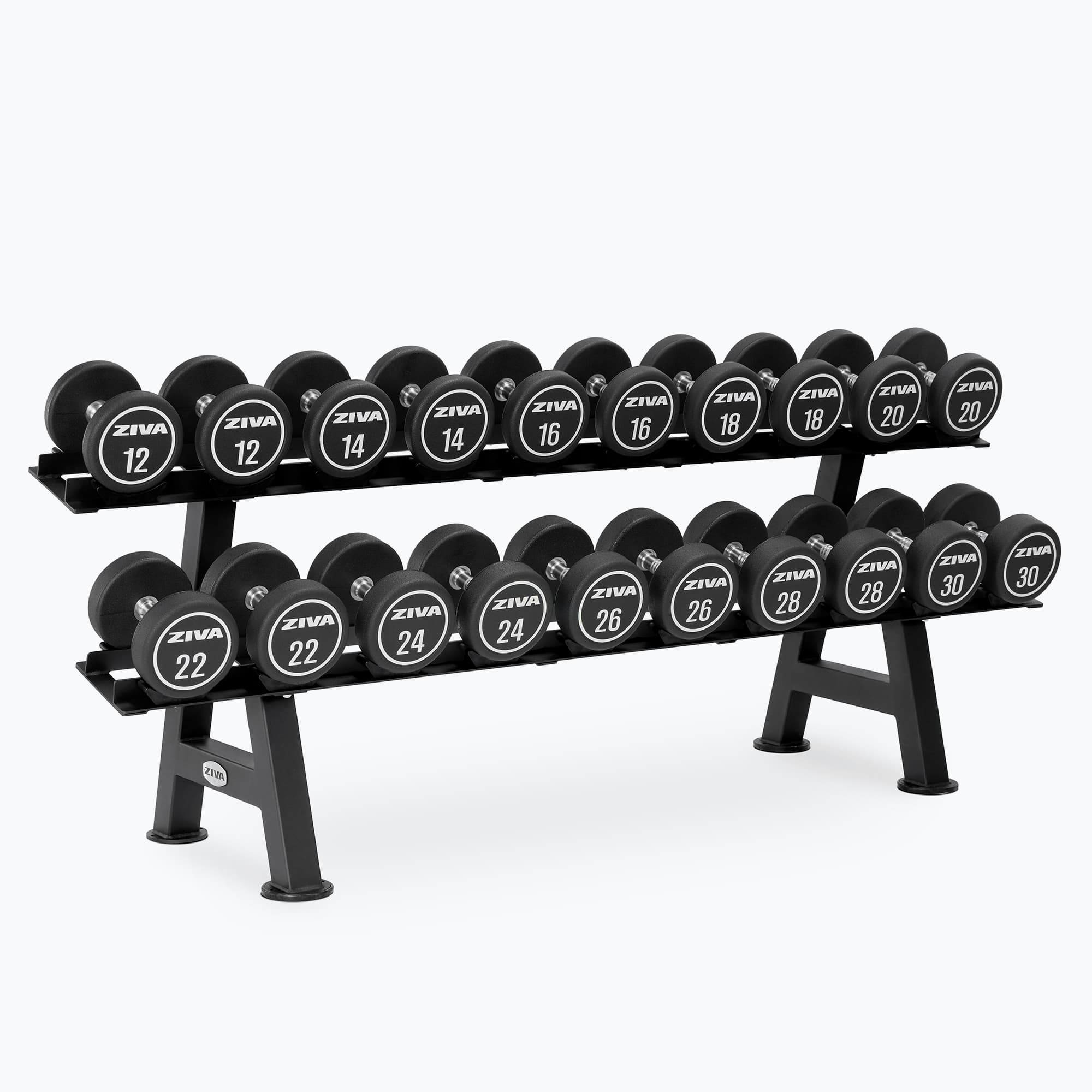 XP 10 PAIR DUMBBELL RACK WITH SADDLES